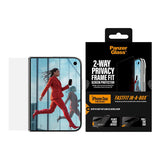 PanzerGlass iPhone Duo Skærmbeskytter Frame Fit Privacy Fastfit