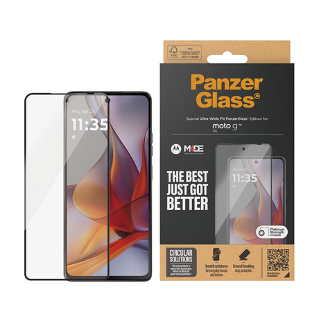 PanzerGlass Motorola Moto G75 Skærmbeskytter Ultra-Wide Fit