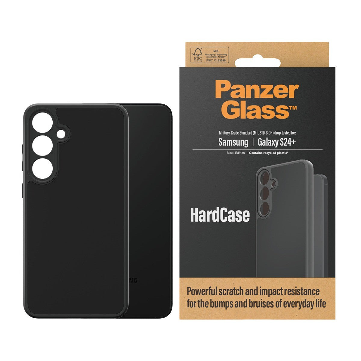 PanzerGlass Samsung Galaxy S24 Plus Cover HardCase Sort