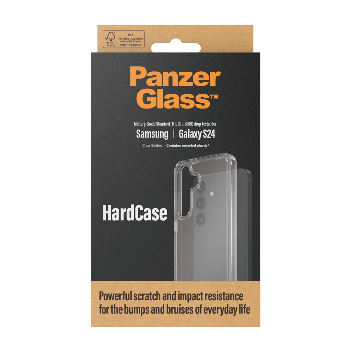 PanzerGlass Samsung Galaxy S24 Cover HardCase Klar