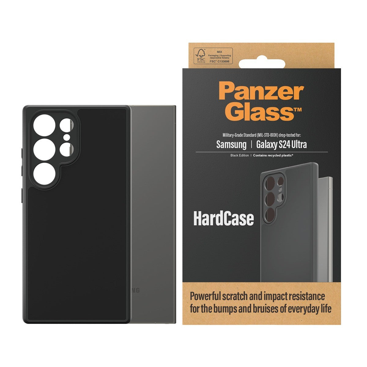PanzerGlass Samsung Galaxy S24 Ultra Cover HardCase Sort