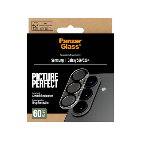 PanzerGlass Samsung Galaxy S26/S26 Plus Kameralinsebeskytter PicturePerfect