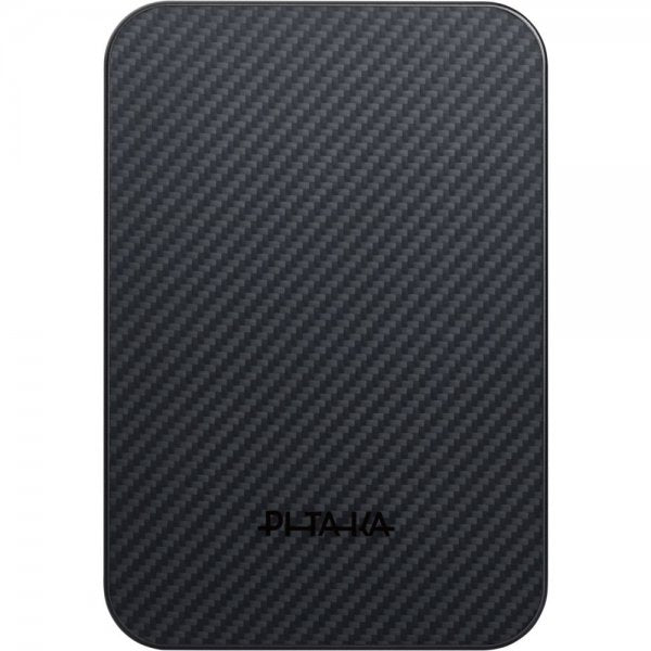 Pitaka MagSafe Powerbank Aramidfiber 10.000 mAh Sort/Grå Twill