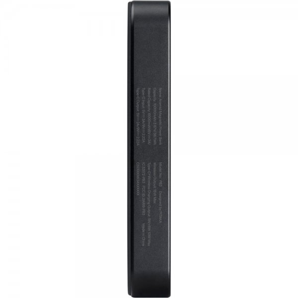 Pitaka MagSafe Powerbank Aramidfiber 10.000 mAh Sort/Grå Twill