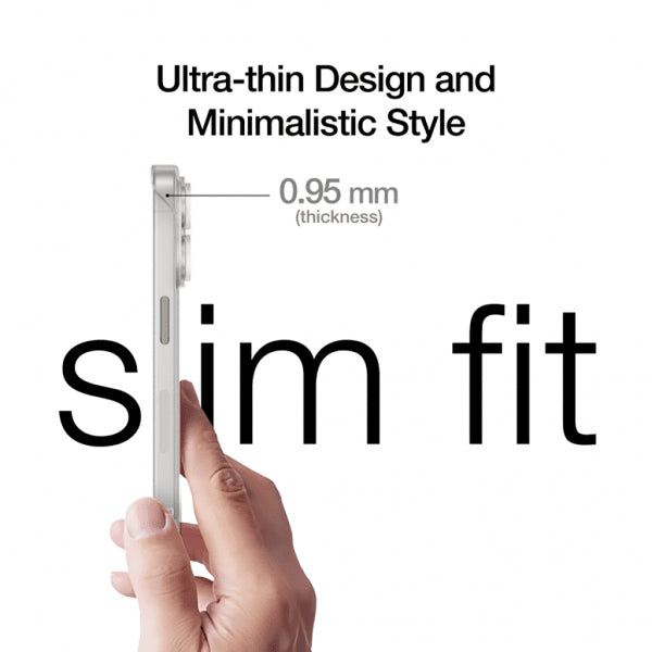 Just Mobile iPhone 15 Pro Max Cover TENC Slim Fit Frost