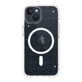 Just Mobile iPhone 14 Cover TENC BlingBling MagSafe Transparent