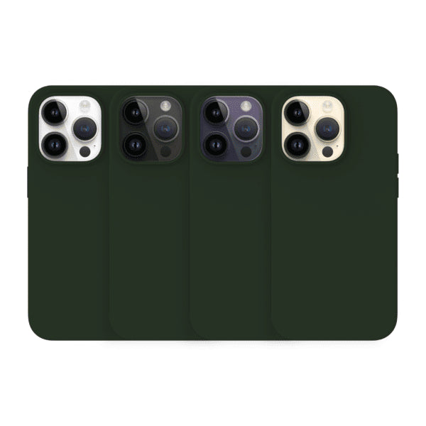 Just Mobile iPhone 14 Pro Cover TENC Silicone MagSafe Grøn
