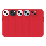 Just Mobile iPhone 14 Cover TENC Silikone MagSafe Rød