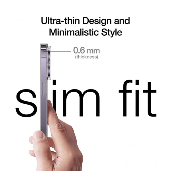 Just Mobile iPhone 14 Pro Max Cover TENC Slim Fit Transparent