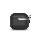 Moshi Pebbo Luxe AirPods 3 Cover PU-læder Sort