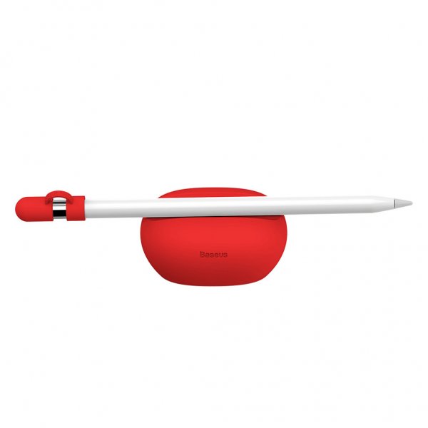 Baseus Apple Pencil Silikoneholder Rød