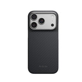 Pitaka iPhone 17 Pro/iPhone 18 Pro Cover Edge MagSafe Black/Grey Twill