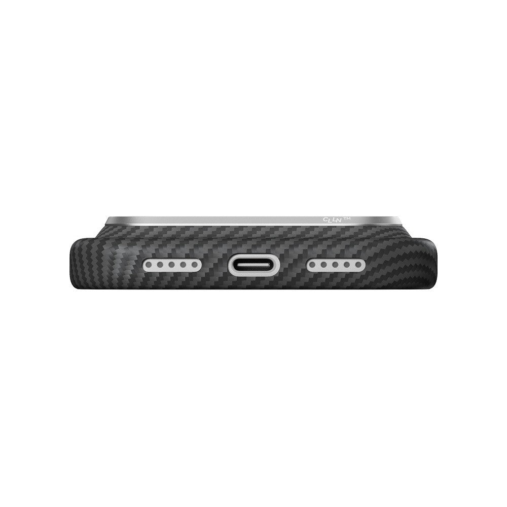 Pitaka iPhone 17 Pro/iPhone 18 Pro Cover Edge MagSafe Black/Grey Twill