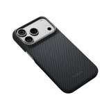 Pitaka iPhone 17 Pro/iPhone 18 Pro Cover Edge MagSafe Black/Grey Twill