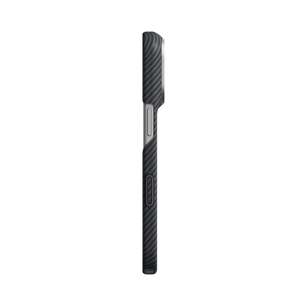Pitaka iPhone 17 Pro/iPhone 18 Pro Cover Edge MagSafe Black/Grey Twill