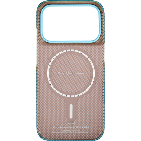 Pitaka iPhone 17 Pro/iPhone 18 Pro Cover Edge MagSafe Lucid Blue