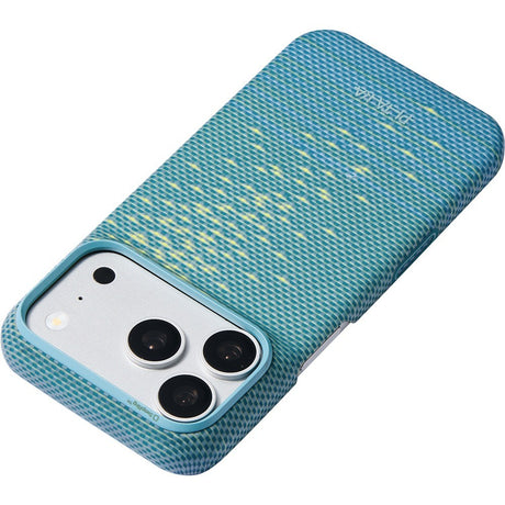 Pitaka iPhone 17 Pro/iPhone 18 Pro Cover Edge MagSafe Lucid Blue