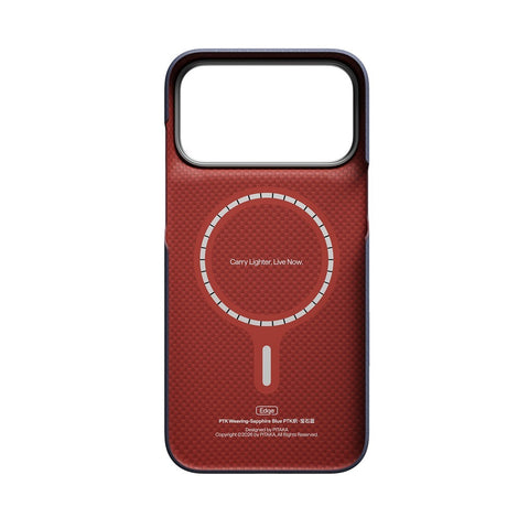 Pitaka iPhone 17 Pro Max/iPhone 18 Pro Max Cover Edge MagSafe Sapphire Blue