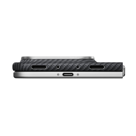 Pitaka iPhone Duo Cover Edge MagSafe Black/Grey Twill