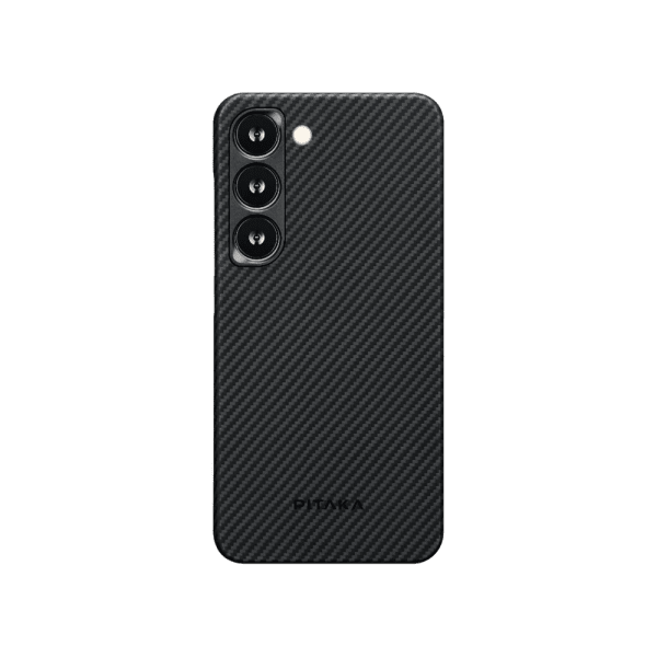 Pitaka Samsung Galaxy S23 Cover MagEZ Case 3 Sort/Grå Twill