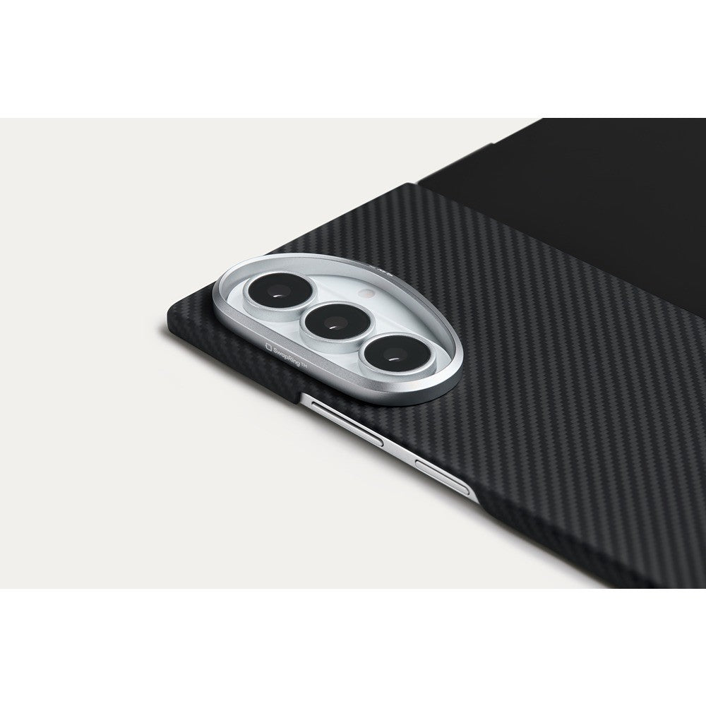 Pitaka Samsung Galaxy Z Fold 8 Ultra Skal Edge Black/Grey Twill