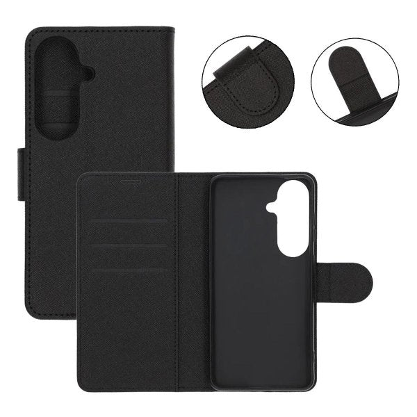 Samsung Galaxy S26 Etui med Stander Sort