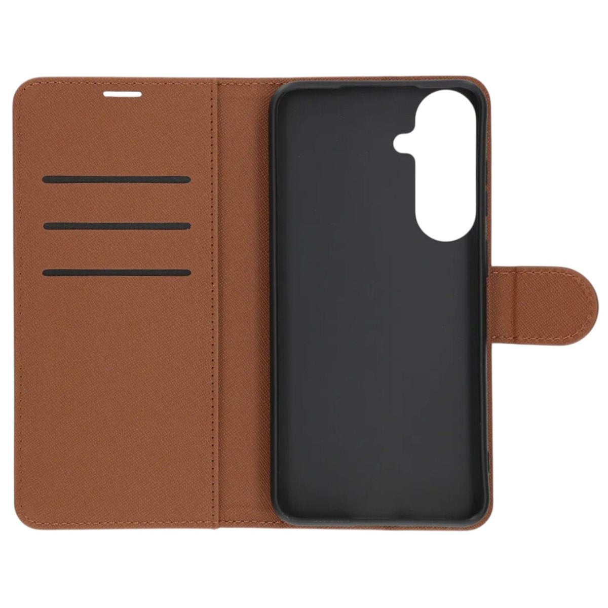 Samsung Galaxy S26 FE Etui med stativ Brun