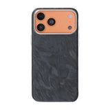 iPhone 17 Pro/iPhone 18 Pro Cover med plumtekstur MagSafe Sort