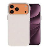 iPhone 17 Pro/iPhone 18 Pro Cover med plumtekstur MagSafe Hvid