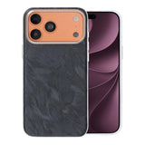 iPhone 17 Pro Max/iPhone 18 Pro Max Cover med plumtekstur MagSafe Sort