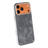 iPhone 17 Pro Max/iPhone 18 Pro Max Cover med plumtekstur MagSafe Sort