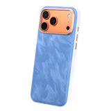 iPhone 17 Pro Max/iPhone 18 Pro Max Cover med plumtekstur MagSafe Blå