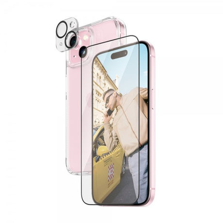 PanzerGlass iPhone 15 3-i-1 Bundle Set