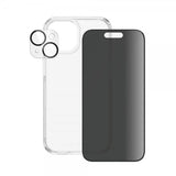 PanzerGlass iPhone 15 3-i-1 Bundle Sæt Privacy