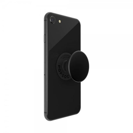 Popsockets PopGrip Premium Aluminium Sort