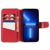 Nordic Covers iPhone 14 Pro Cover Essential Leather Poppy Red
