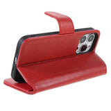 Nordic Covers iPhone 14 Pro Cover Essential Leather Poppy Red