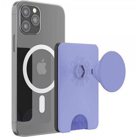 Popsockets PopWallet+ til MagSafe Deep Periwinkle