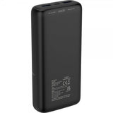 Deltaco Powerbank 20 000 mAh Hurtig opladning 20W Sort