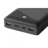 Deltaco Powerbank 30 000 mAh Fast Charge Sort