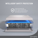 4smarts Powerbank Pocket Slim 10 000 mAh 45W Hvid