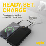 Aqiila Powerbank Powerbird B20+ 20 000 mAh 65W Sort