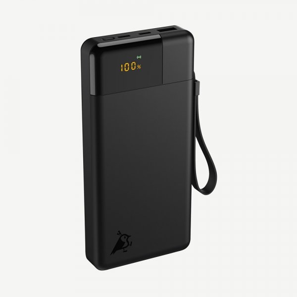 Aqiila Powerbank Powerbird B20 20.000 mAh Sort