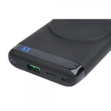 Deltaco Powerbank Trådløs 10.000 mAh MagSafe Sort