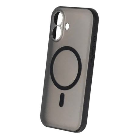 iPhone 16 Cover Kameralinsebeskytter MagSafe Sort