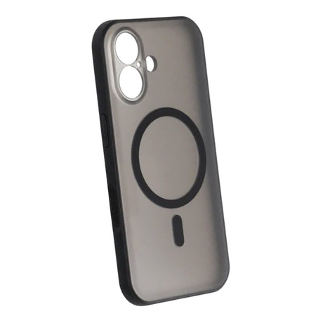 iPhone 16 Cover Kameralinsebeskytter MagSafe Sort