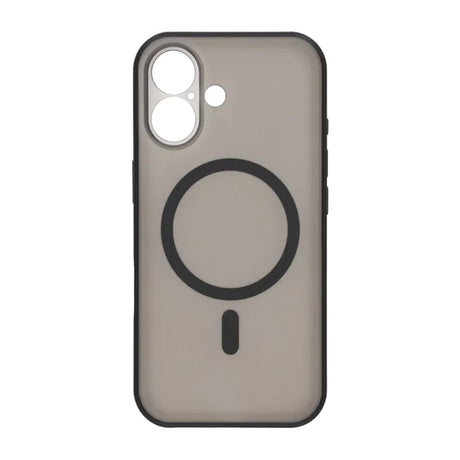 iPhone 16 Cover Kameralinsebeskytter MagSafe Sort