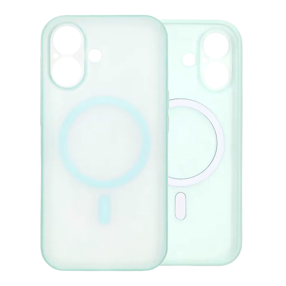 iPhone 16 Cover Kameralinsebeskytter MagSafe Grøn