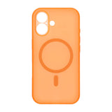 iPhone 16 Cover Kameralinsebeskytter MagSafe Orange