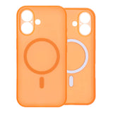 iPhone 16 Cover Kameralinsebeskytter MagSafe Orange